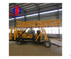 Deep Borehole In Complex Rock Formation Xyx 44a Wheeled Hydraulic Core Drilling Rig