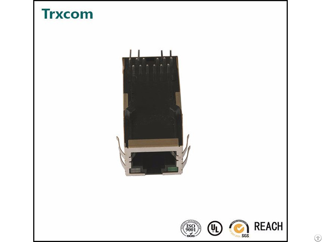 Trjk0071ainl Single Port Tab Up Rj45 Connector