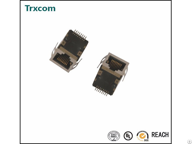 Trj19695abnl Smt Rj45 Jack