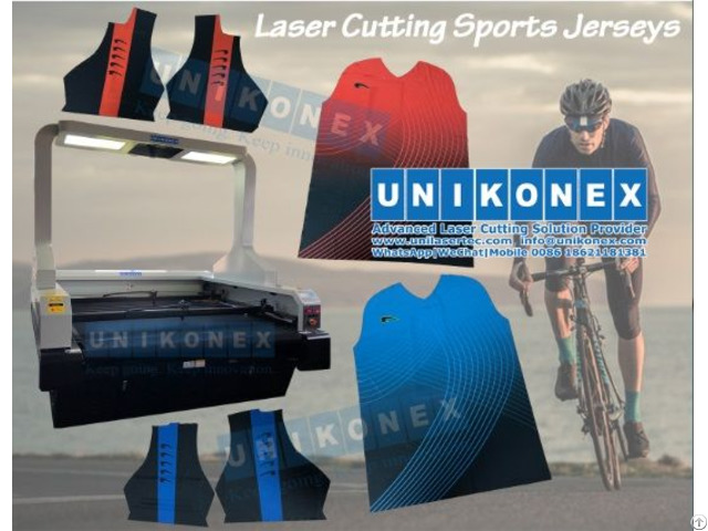 Laser Cutting Sports Jerseys