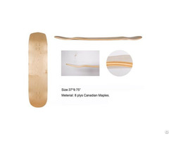 China Professional Manufacturer Hot Sale Canidian Maple Longboard Deck Skateboard