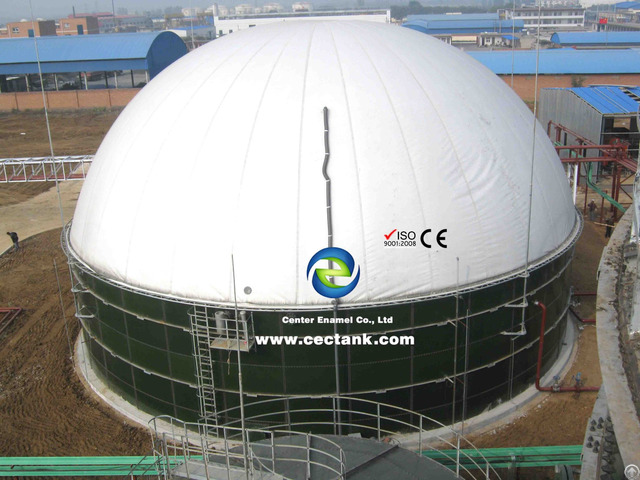 Glass Fused To Steel Tank As Anaerobic Digesters For Biogas Project In Inner Mongolia