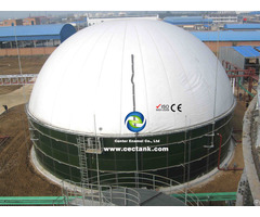 Glass Fused To Steel Tank As Anaerobic Digesters For Biogas Project In Inner Mongolia