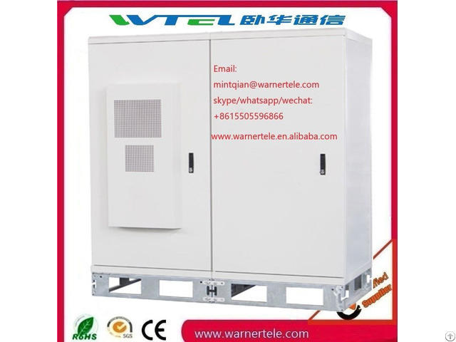 Fan Cooling Power Telecom Equipment Outdoor Rack Cabinet
