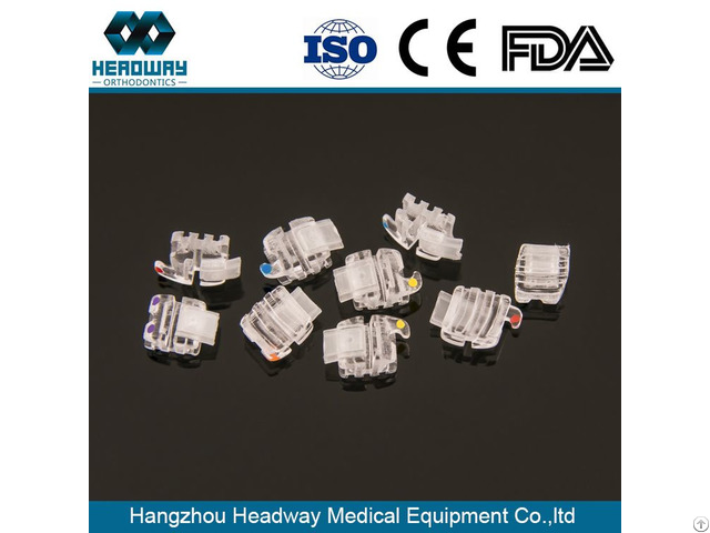 Made In China Dental Orthodontic Sapphire Braces