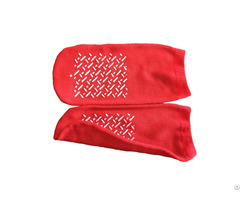 Slipper Socks Single Sided S Red