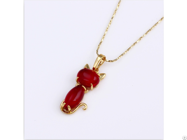 Real Ruby Pendants Customized Jewelry Manufacturer 925 Sterling Silver