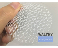 Microplates All Kinds Of Materials Via Holes Matrix In Glass Quartz Ceramics Silicon