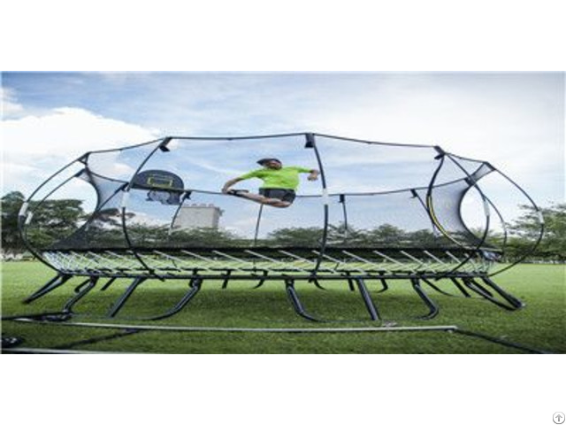 Wholesale Production No Spring Free Fitness Outdoor Safety Trampoline