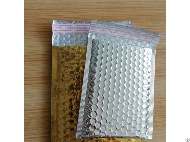 Custom Multicolor Shiny Metallic Envelope Wholesale Aluminized Foil Bags