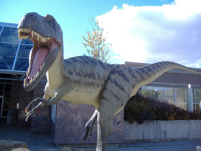 Fiberglass Dinosaur