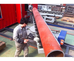Pipe Conveying System For Cutting And Beveling Machine
