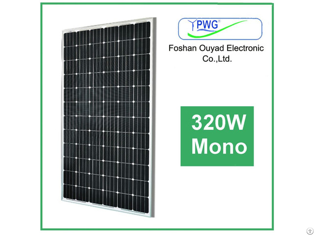 Grade A Cell 320w Mono Solar Panel