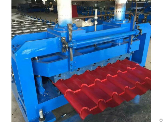 Roof Panel Step Tile Roll Forming Machine