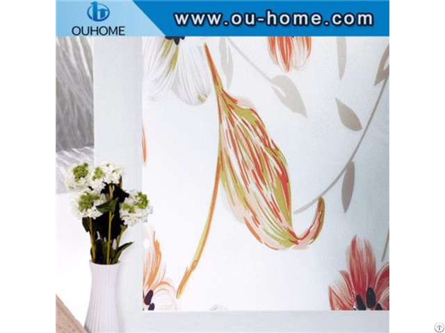 H8271 Custom Decorative Static Window Film