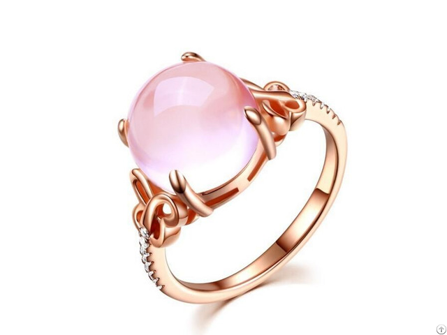 Pink Opal Lady S Ring