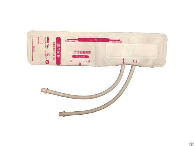 Disposable Blood Pressure Cuff Soft 2 Tube W Screw Connectors