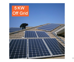 5kw Off Grid Solar Power System For Home Equipment Use