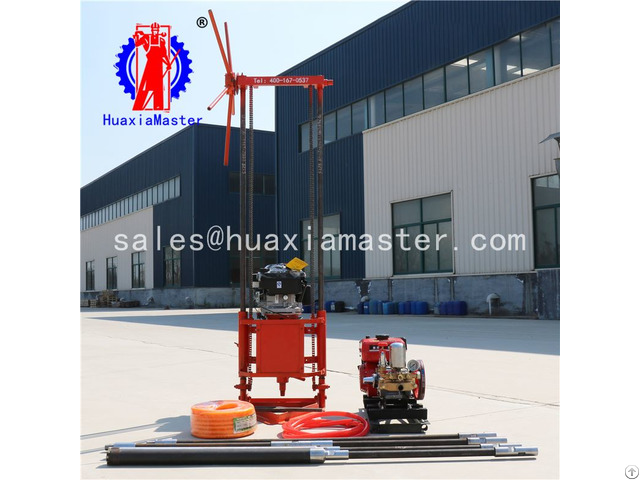 Qz 2b Gasoline Engine Sampling Drilling Rig