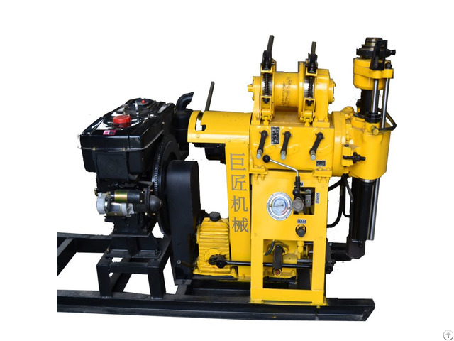 Civil Water Well Drilling Machine 200m Depth Hydraulic Core Drill Rig For Sale