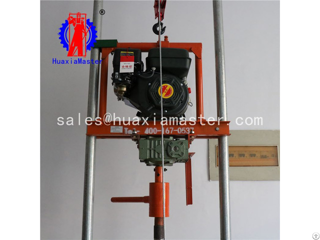 Sjq Gasoline Engine Water Well Drilling Rig