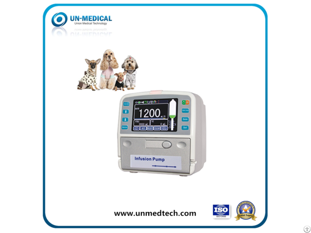 Veterinary Infusion Pump With Touchscreen