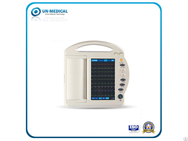 Twelve Channel Ecg Machine With 10 Inch Touchscreen