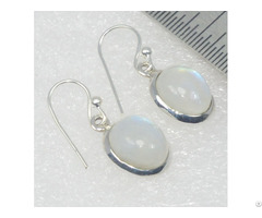 Moon Stone Customized Solitaire Earring