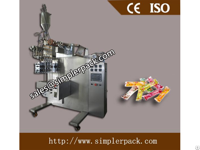 Automatic Four Lanes Liquid Jelly Packaging Machine