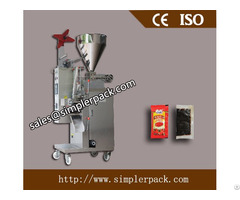 Thick Liquid Spices Tomato Ketchup Packaging Machine