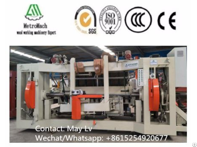 Plywood Spindle Veneer Peeling Machine