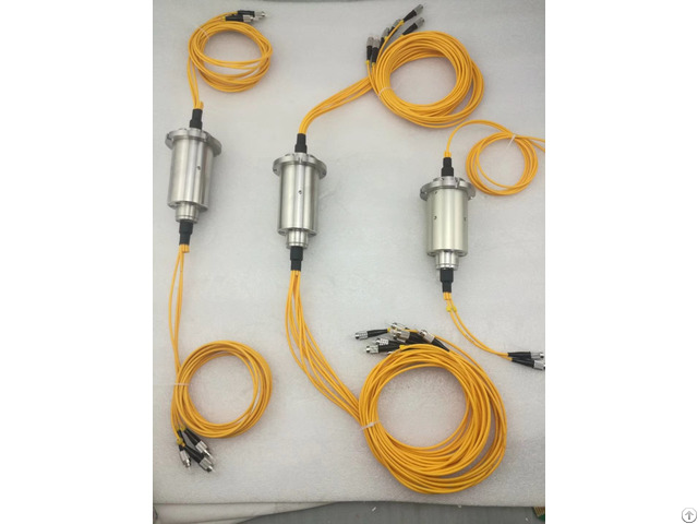 Single Multi Channel Optional Forj Fiber Optic Rotary Joint Connect