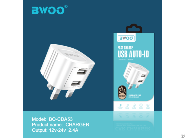 5v 2 4a Fast Charging Home Charger For Iphone Uk Standard Travel Adapter