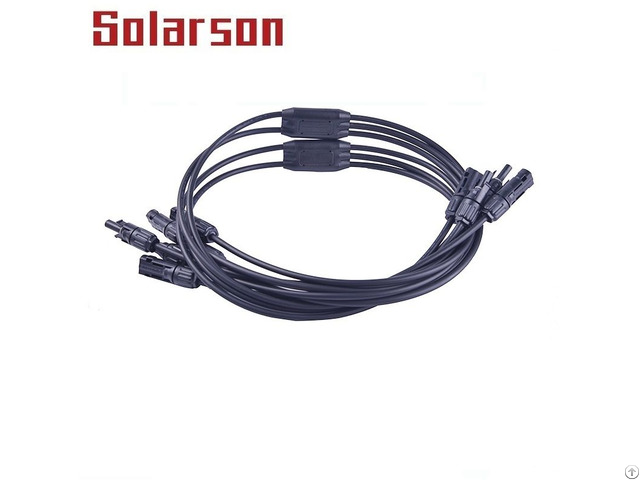 Tuv Ce 1500v Dc Mc4 Y Branch Solar Connector