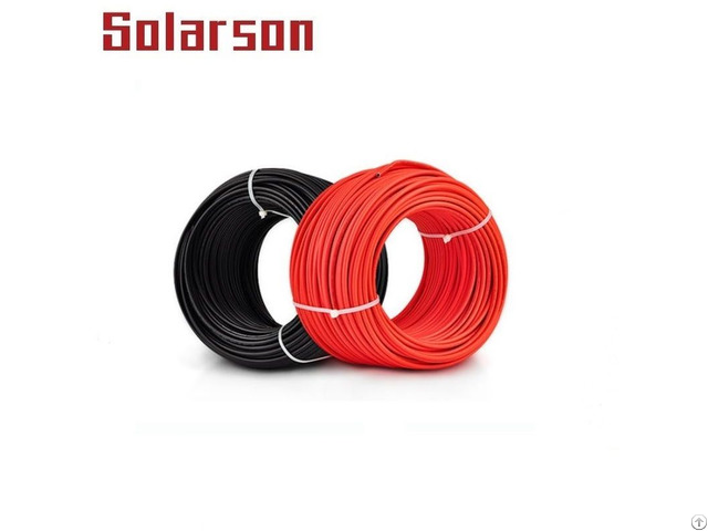 1000v Dc Tuv Waterproof Uv Resistance Xlpe Double Insulation 4mm 12awg Solar Pv Cable