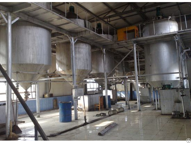 Sunflower Oil Refining Equipment Plant