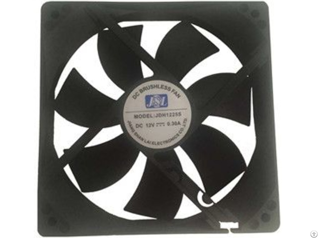 Jsl Factory Direct Supply Plastic Hot Sale Dc Axial Fan Industrial 1225