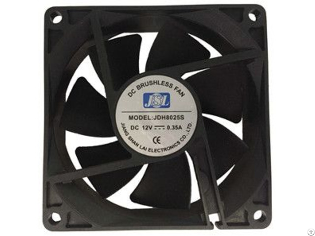 Jsl Factory Direct Supply Plastic Hot Sale Dc Axial Fan Industrial 8025