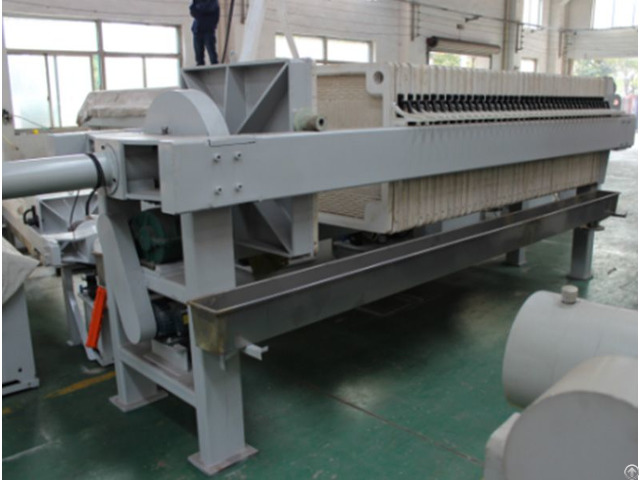 Plate And Frame Electric Mechanical Compacting Filter Press
