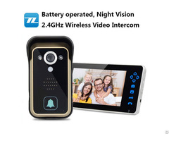 Infrared Night Vision Alarm Latest Video Door Phone Wireless Tl A700a