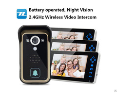 Wireless Video Door Phone Clear Night Vision Motion Detection