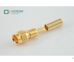 Smc Male Coaxial Connector For Rf Cable Rg316 Rg174 Rg402