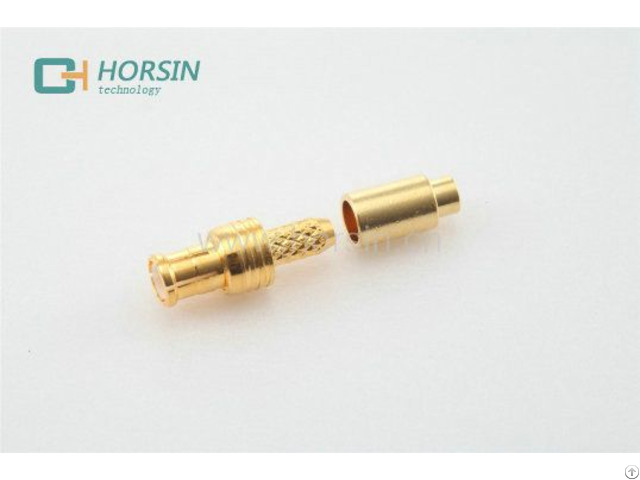 Mcx Male Radio Frequency Coaxial Connector For Rf Cable Rg316 Rg174 Rg402