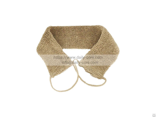 Exfoliating Shower Hemp Back Strap Dc Bs001