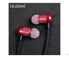 Uldum High Quality Chinese Style In Ear Earphones With Mic For Iphone 3 5mm Plug Jack New Product