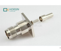 Horsin New Design 4 Holes Flange Mount For Cable Bma Rf Coaxial Connector