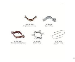 Hot Dip Galvanized Anchor Pull Hoop Suspension Wire Electric Power Fixing Fitting