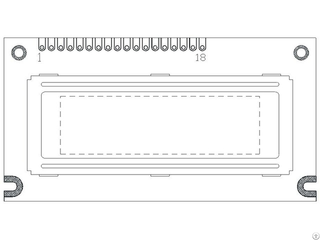 Monochrome Lcm Graphic Type Plg1203bw